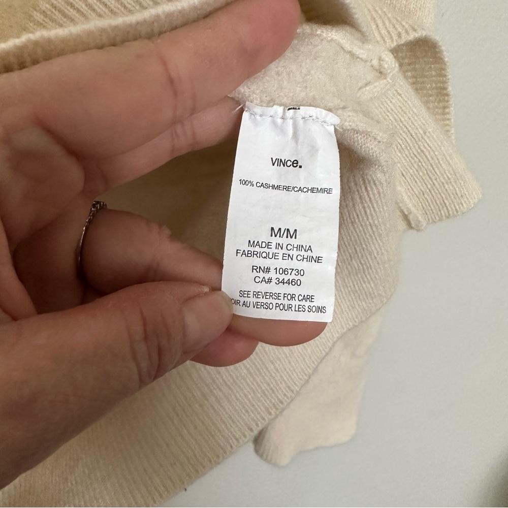 Vince Cashmere Raglan Sweater - Picture 5 of 8